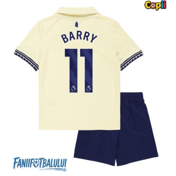 Everton Thierno Barry #11 Echipament de Fotbal Replică 2025-26 Copii Deplasare (+ Șorturi)